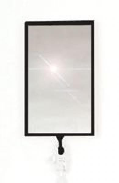 ULLMAN K-2MHD Rectangular 2-1/8" X 3-1/2" Magnifying Inspection Mirror, Head Assembly, K2MHD