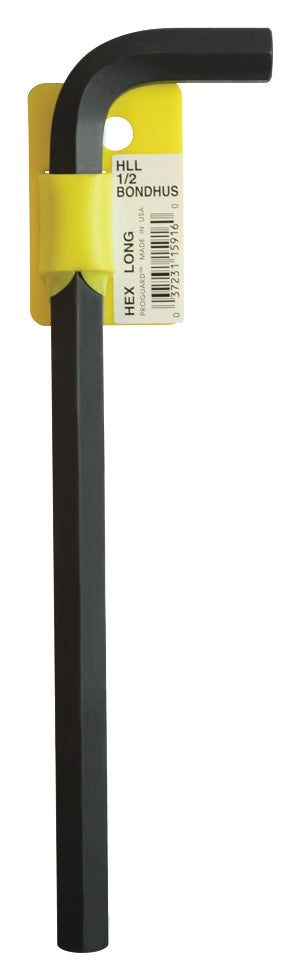 BONDHUS HL1/2L Hex Key Barcoded 1/2", 15916