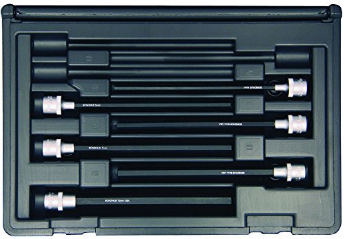 BONDHUS PHX6M/S-6C ProHold InHex Socket Bits 6pcs Metric Set 4mm-10mm, 30646