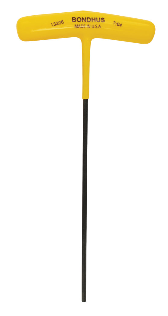 BONDHUS HT7/64 T-Handle Hex Driver 7/64", 13206