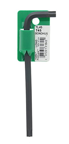 BONDHUS T45 Torx Key Long TX45, 31845