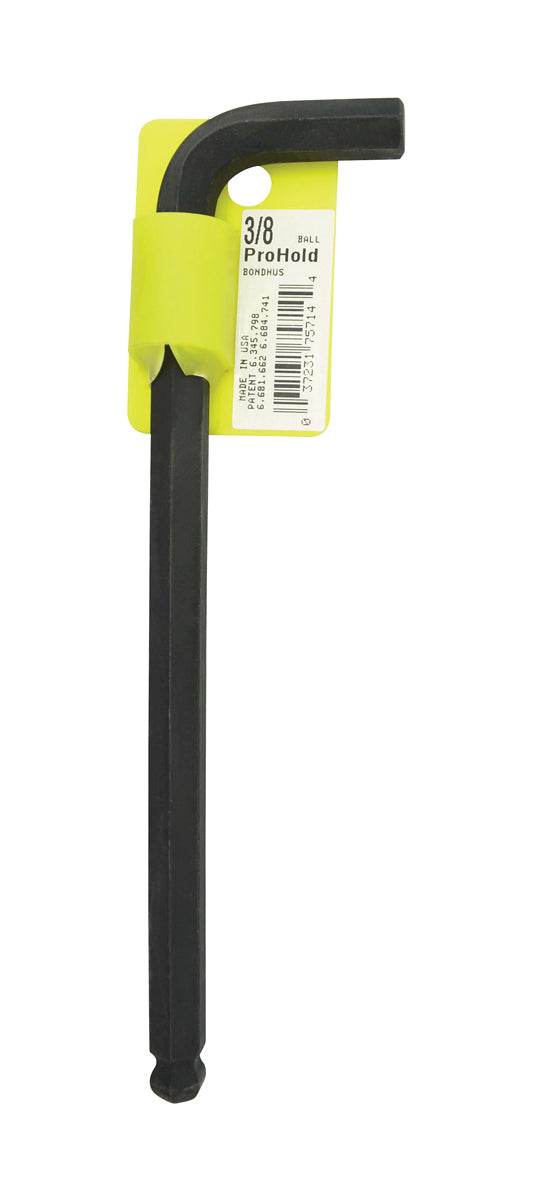 BONDHUS PBL3/8 Prohold BallEnd Hex Key 3/8", 75714