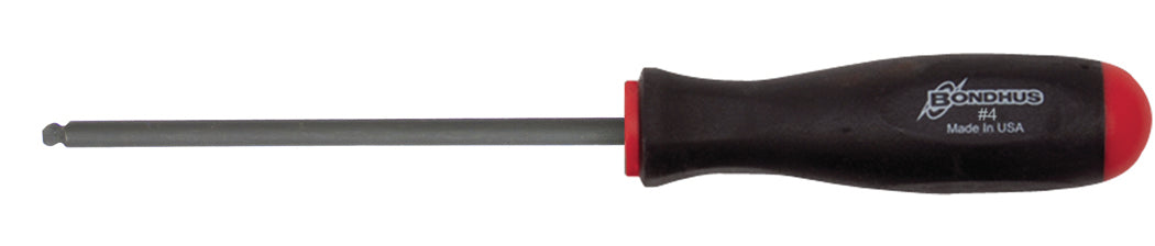 BONDHUS BR4 Square Ball Driver Hex, 11604
