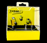 FAMAG 3-piece Router Bit set dovetail bit 3104 with shank 8 mm