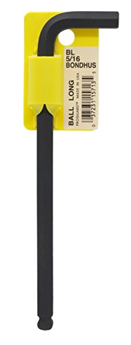 BONDHUS BL5/16 BallEnd Hex Key Barcoded 5/16", 15713