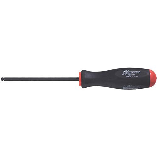 BONDHUS BS2.5XL BallEnd 267mm Hex Screwdriver 2.5mm, 03754