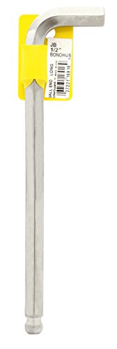 BONDHUS BL1/2B BriteGuard BallEnd Hex Key 1/2", 16916