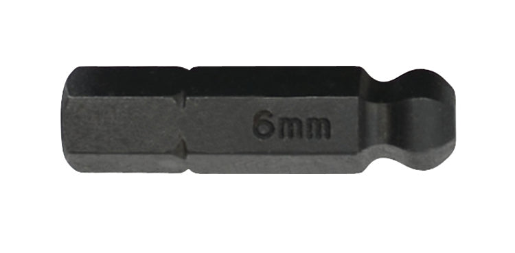 BONDHUS BI6 BallEnd Hex Insert Bit 6mm, 11068