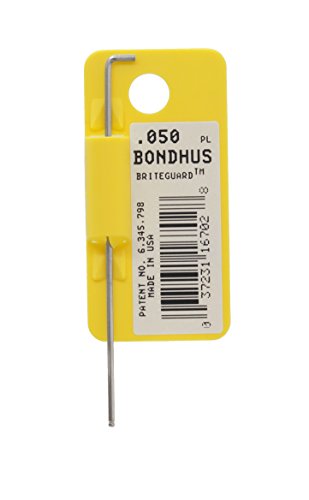 BONDHUS SBL0.05B Stubby BriteGuard BallEnd Hex Key 0.05", 16702