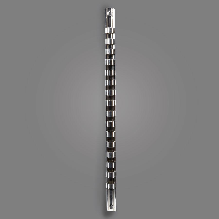 ULLMAN NO.50 Drive Socket Holder Rack With 1/2" Clips, 50