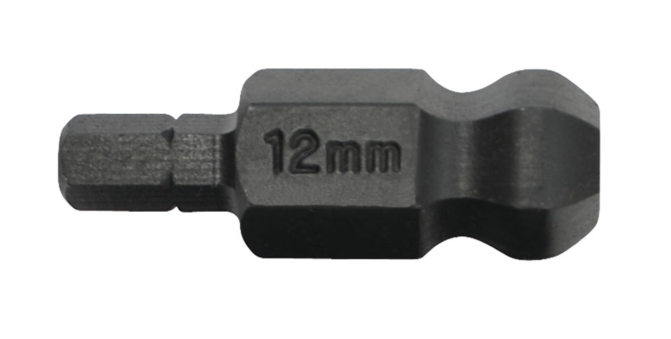 BONDHUS BI12 BallEnd Hex Insert Bit 12mm, 11080