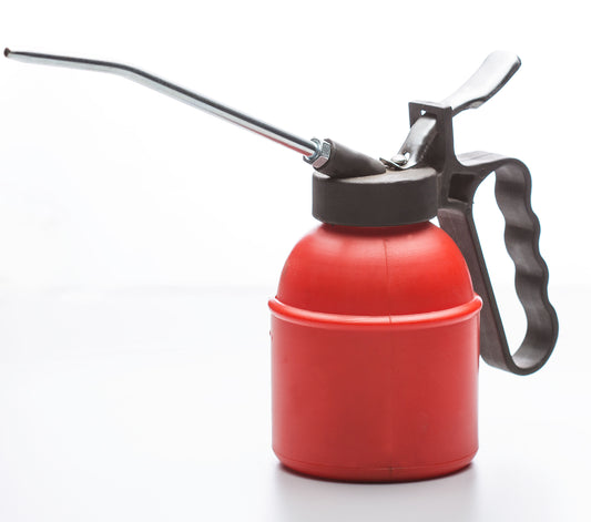 FLUID POWER Plastic Oil Can 500c Rigid and Flexi Spout, 05110