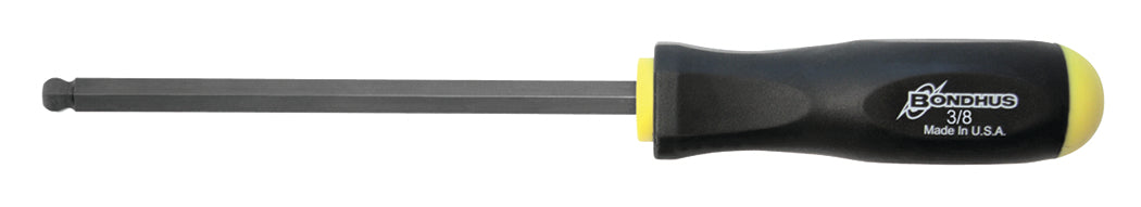 BONDHUS BS7/16 Ball Driver Hex Screwdriver 7/16", 10615
