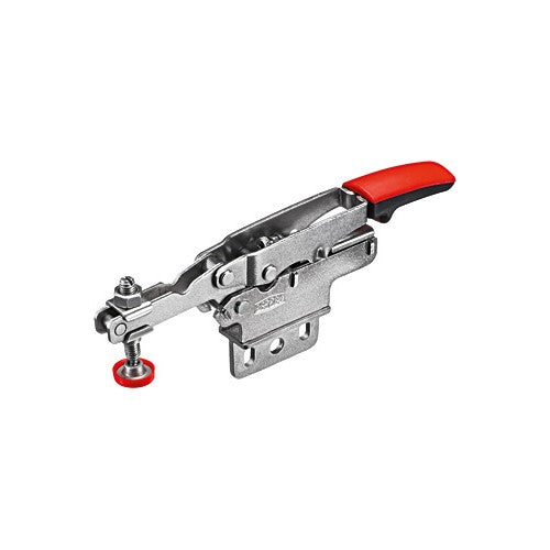 **DISCONTINUED** BESSEY STC-HV20 Horizontal toggle clamp with open arm and vertical base plate, BE102172