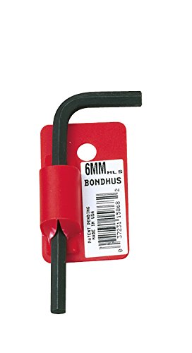 BONDHUS HL6S Hex Key Barcoded 6mm, 15868