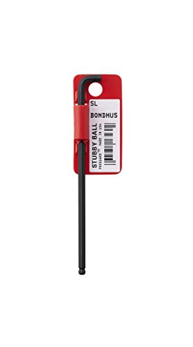 BONDHUS SBL4.0 Stubby BallEnd Hex Key 4mm, 16560