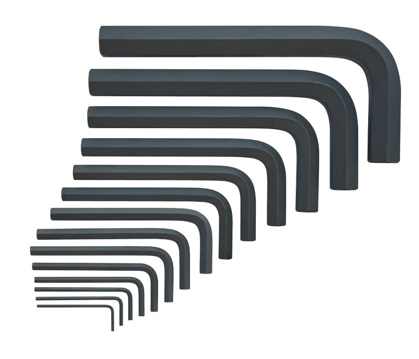 BONDHUS PHLX14MS Hex Key 14pcs Metric Set 2mm-19mm Pouch, 12397