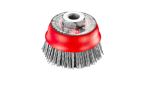 SITBRUSH T80 80mm Abrasive 0.9 Nyon Cup Brush For Angle Grinder M14 , 0129