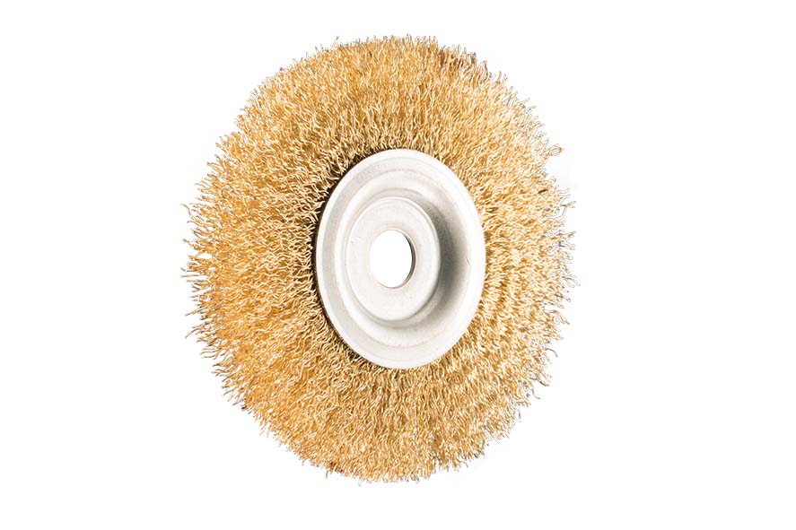 SIT Circular brushes Bench Grinder Crimped wire 0.3Ø: 100Steel SIT 0693