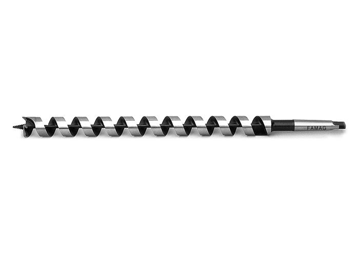 FAMAG 20mm Lewis Auger Bit with Morse Cone No2 OAL 680mm Spiral Length 550mm, 1492620