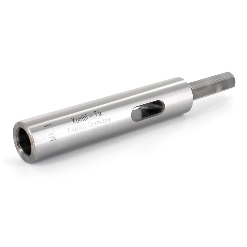 Metal tool with 'MK1 Kombi-Fix' branding on a white background