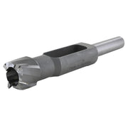 Metal disc cutter drill bit on a white background