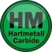 Green logo with 'HM Hartmetall Carbide' text 