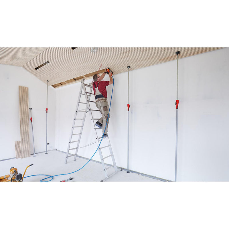 BESSEY Telescopic drywall support STE with pump grip