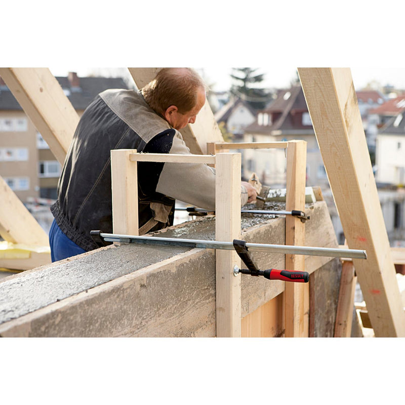 BESSEY Screw clamp with 2K plastic handle TG-2K