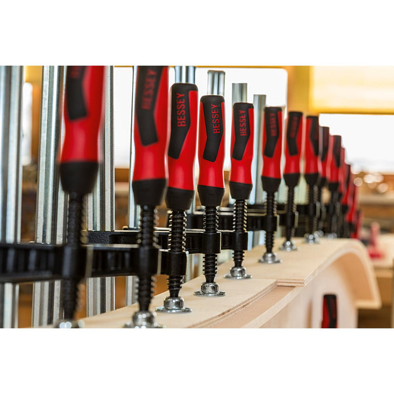 BESSEY Screw clamp with 2K plastic handle TG-2K