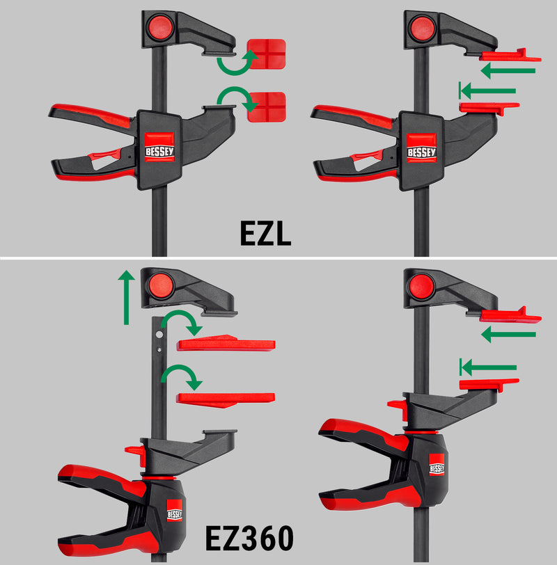 BESSEY EZ-TD Installation kit for decking boards