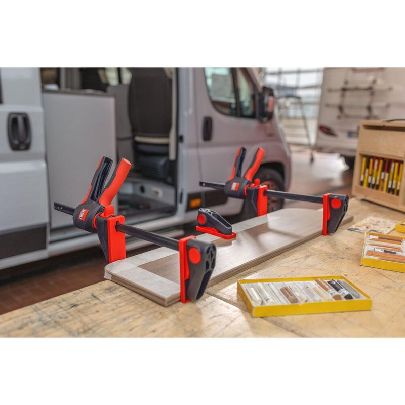 BESSEY One-handed clamp with rotating handle EZ360