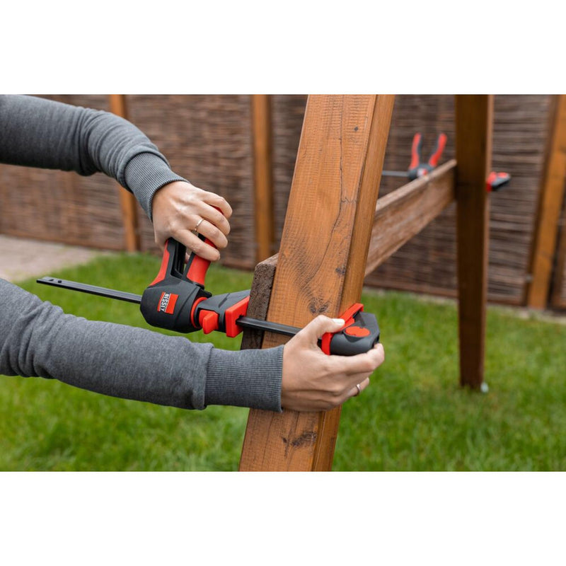 BESSEY One-handed clamp with rotating handle EZ360