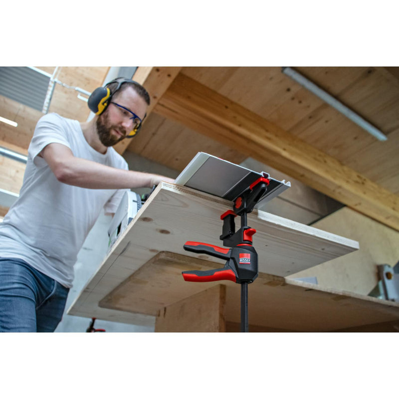 BESSEY One-handed clamp with rotating handle EZ360