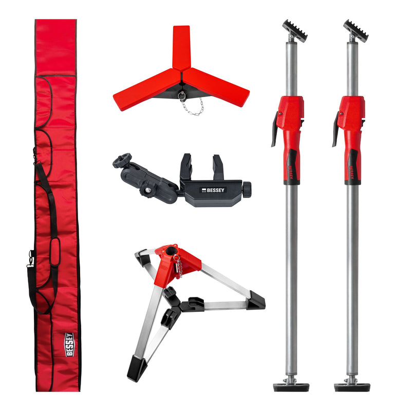 BESSEY STE300-SET Telescopic Drywall Support Set