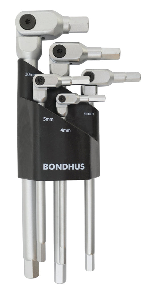 BONDHUS Hexpro Set 5pcs 4-10mm Case, 00028 (DISCONTINUED)