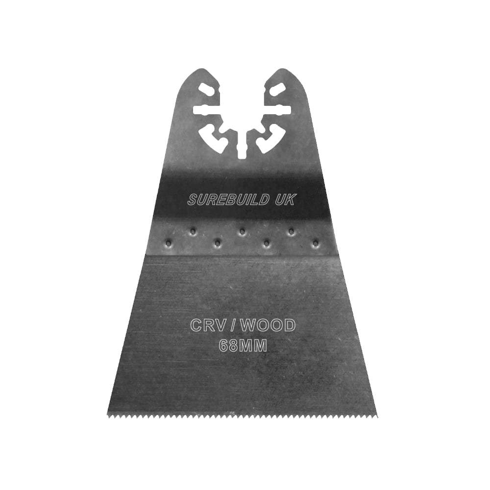 Multi-tool Blade CRV Flush Cut 68mm Wood, & Plastic 3 pack