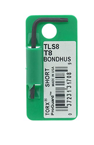 BONDHUS T8 Torx Key TX8, 31708