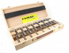 FAMAG 10pcs Cylinder Boring Bit carbide tipped set, 1662510