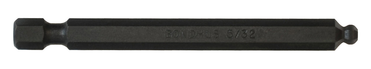 BONDHUS BH5/32 BallEnd Hex Power Bit 5/32", 10809