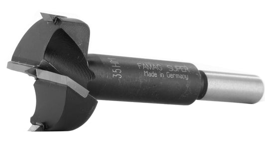 FAMAG 35mm Carbide Tipped TCT Cylinder Boring Forstner Bit, OAL90mm, 1662035