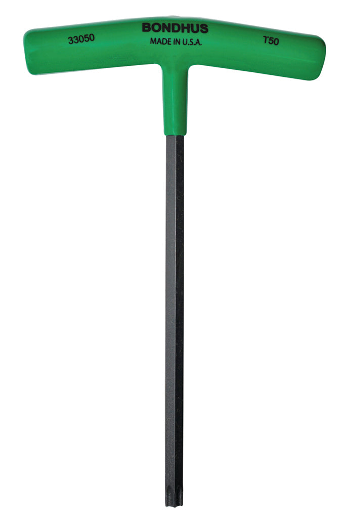 BONDHUS T50 T-Handle Torx Hex Driver TX50, 33050
