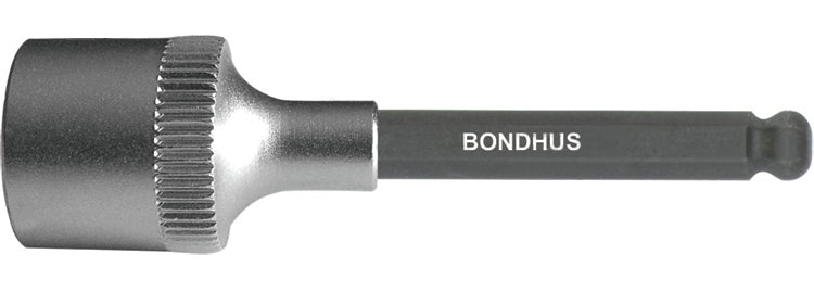 BONDHUS 7/32" ProHold BallEnd InHex Bit & 3/8" Socket, 43411