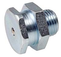 FLUID POWER 1/4" BSP Hydraulic Grease Nipple button head 5pcs , 55838-5