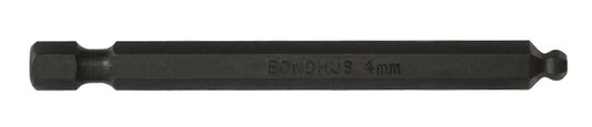 BONDHUS BH4.0 BallEnd Hex Power Bit 4mm, 10860