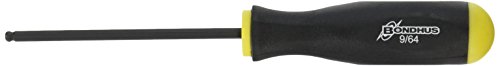BONDHUS PBS9/64 Prohold BallEnd Hex Screwdriver 9/64", 74608