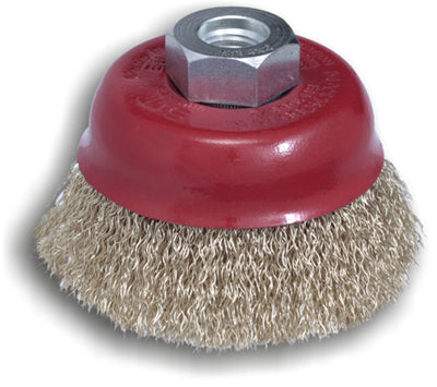 SIT  Cup brushes Angle Grinder Crimped wire 0.3Ø: 85Steel  SIT 0124