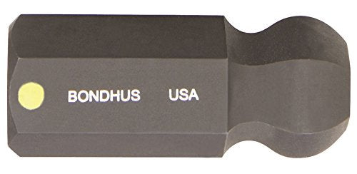 BONDHUS 9/16" BallEnd ProHold InHex 2" Socket Bit, 31417