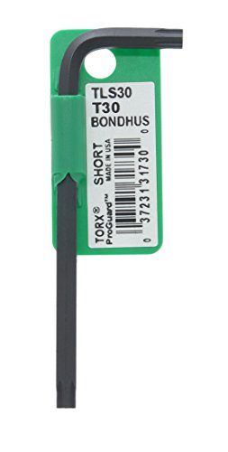 BONDHUS T30 Torx Key Short TX30, 31730