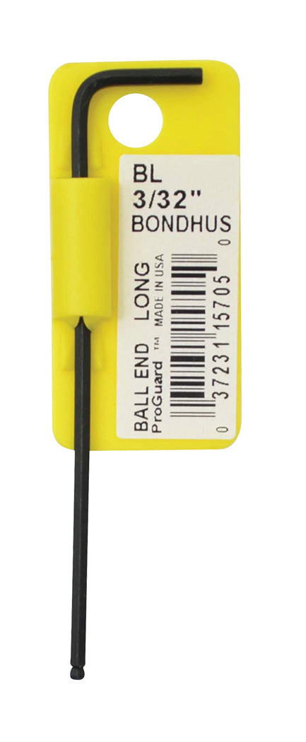 BONDHUS BL3/16 BallEnd Hex Key Barcoded 3/16", 15710